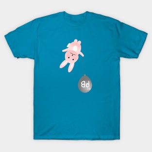 Lead Balloon Sinking Kawaii bunny Pb 82 T-Shirt